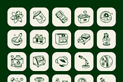 Biotechnology Doodle Icon Set, an Outline Icon by Vectors Market (Thumbnail 7 of 8)