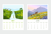 Calendar 2023, an Animal Illustration by JulianArt (Thumbnail 4 of 7)