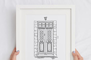 Doors. Vector set, an Object Illustration by iri-illustration (Thumbnail 7 of 9)