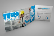Square Trifold Mockup, a Print Template by RgraphicsDesign (Thumbnail 2 of 5)