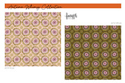 Fall Floral Seamless Patterns, a Pattern Graphic by FINEAPPLE (Thumbnail 8 of 11)