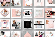 Fashion Instagram Post Templates, a Social Media Template by Cooledition (Thumbnail 2 of 6)