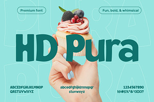 HD Pura - Fun Display Font