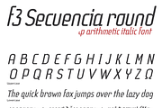 f3 Secuencia Round font, a Sans Serif Font by deFharo (Thumbnail 4 of 4)