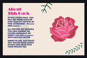 Decorative Floral Vector Assets, a Graphic by Design Art Studio (Thumbnail 6 of 6)