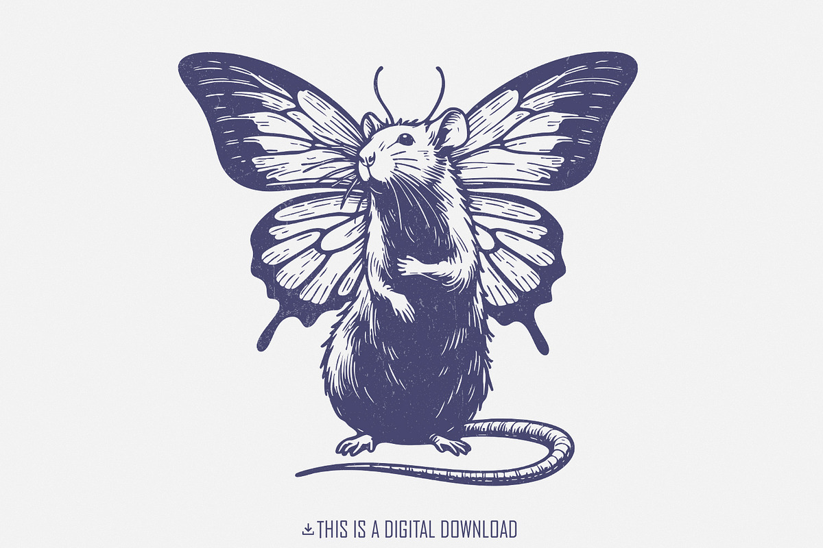 Cute Rat PNG Designs, Sublimation, an Illustration by SharpMarketplace (Photo 1 of 9)