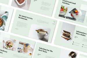 Food And Beverage Powerpoint Present