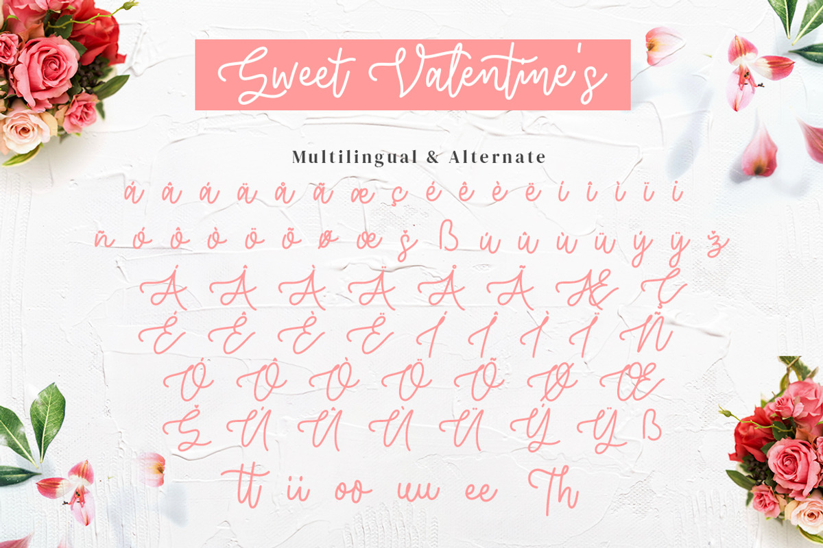 Sweet Valentine's - Stylish Font, a Script Font by PuriCreative (Photo 14 of 15)