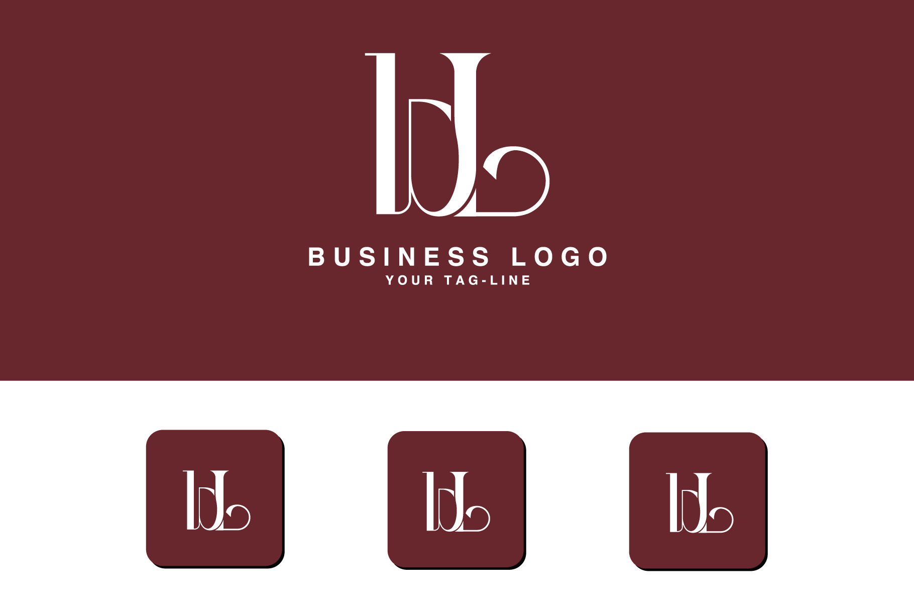 BL,LB, Abstract Logo design, a Branding & Logo Template by art_creater