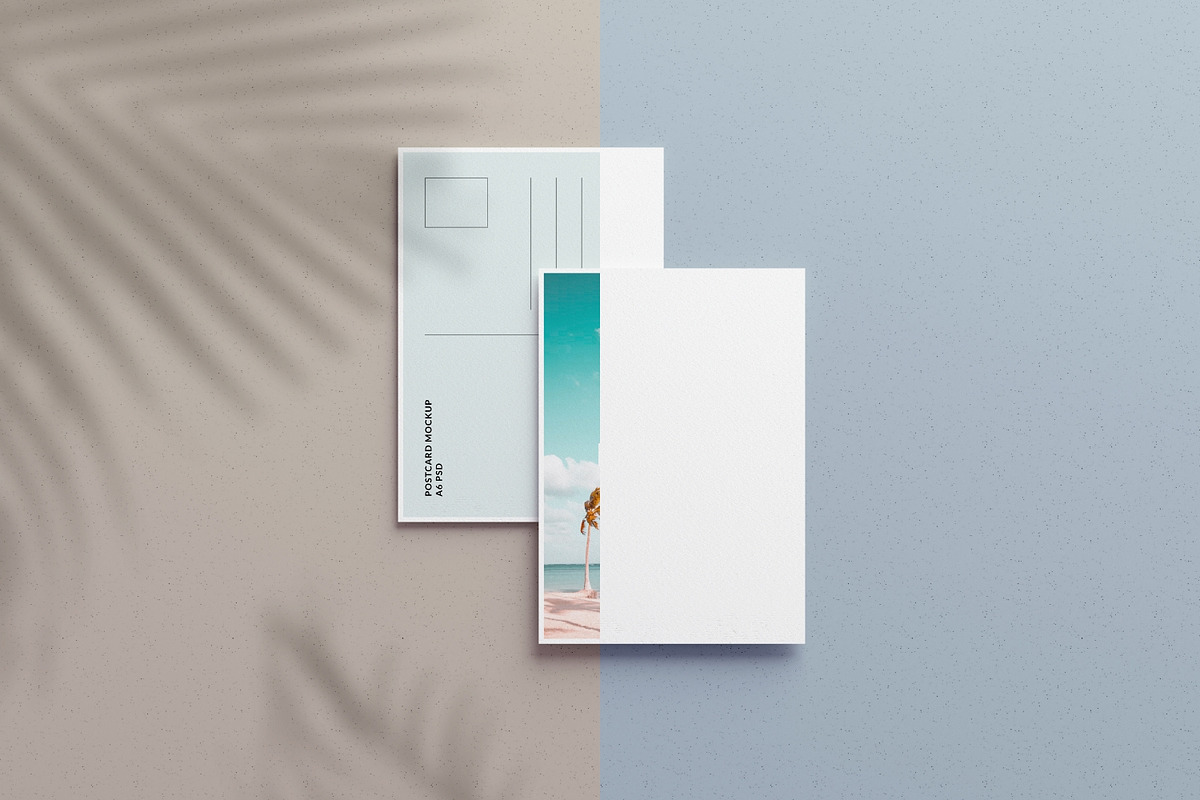 A6 Vertical Postcard Mockup, a Merchandise Mockup by TandemStock (Photo 3 of 4)
