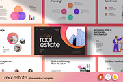 Real Estate Presentation Template, a Presentation Template by creathrivestudio (Thumbnail 1 of 8)