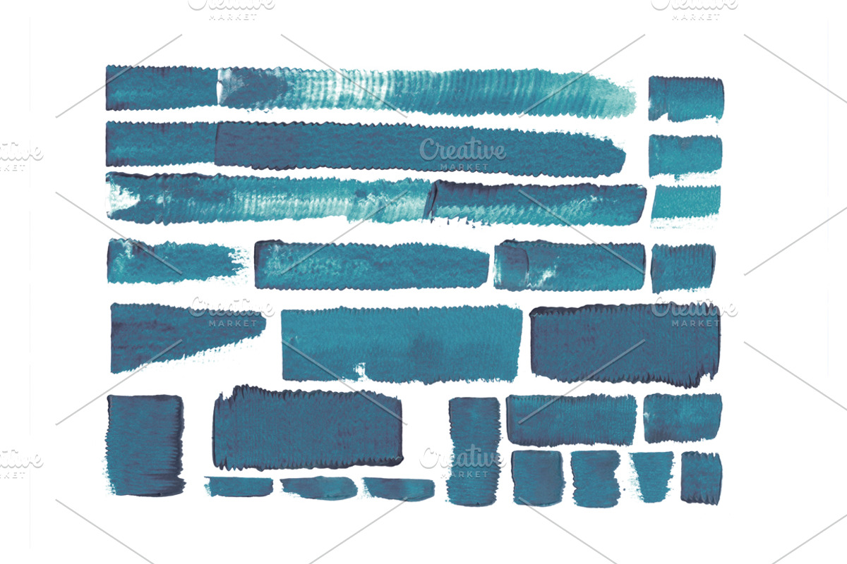 Hand drawn brush stroke textures, a Texture Graphic by Daria Maier (Photo 9 of 10)