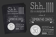 A Surprise Birthday Party Invite, an Invitation Template by BF Studios (Thumbnail 2 of 2)