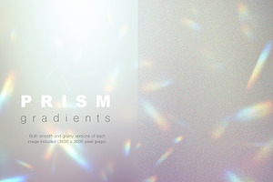 Prism Iridescent Gradient Background