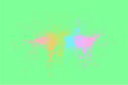 Paint Splash: 6 Backgrounds, a Person Illustration by vekstok (Thumbnail 4 of 6)