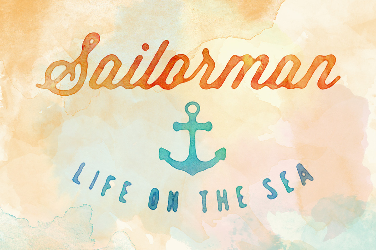 Watercolor Text Effects preview 2