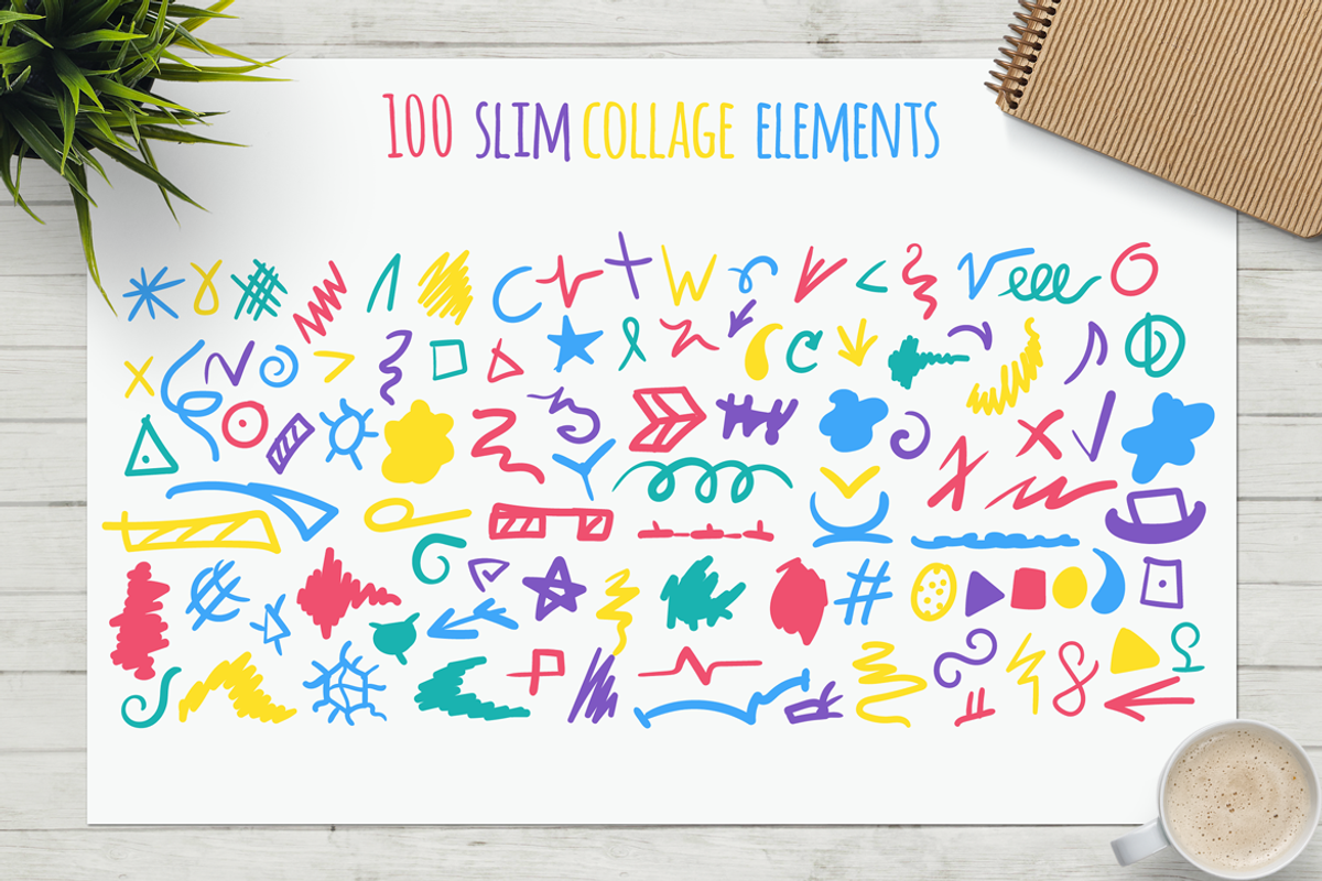 Funny Collage Kit, an Object Graphic by barsrsind (Photo 8 of 14)