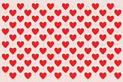 Valentine's Day - 14 Vector Hearts, a Pattern Graphic by Carolyn Packard Design (Thumbnail 5 of 5)