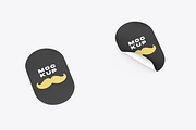 70+ Must-Have Sticker Mockups, a Mockup by Mockupdaddy (Thumbnail 36 of 70)