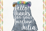 Forest Watercolor DIY, an Animal Illustration by Julia Dreams (Thumbnail 5 of 5)