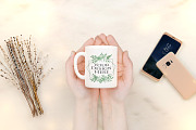 Bundle of 12 White Mug Mockup, a Cups & Container Mockup by Milan Mockup (Thumbnail 9 of 13)