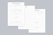 Generic Planning Pages Set V-18, a Stationery Template by shahsoft (Thumbnail 2 of 3)