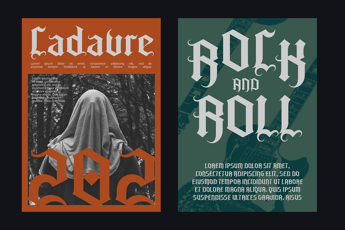 CS Artemio – Blackletter Font, a Blackletter Font by Craft Supply Co. (Photo 5 of 8)