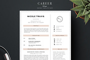 Modern Resume & CoverLetter Template, a Resume Template by careerboutique (Thumbnail 4 of 6)