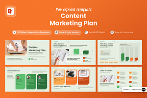 CreativaStd - Content Marketing Plan, a Presentation Template by SLAB! Design