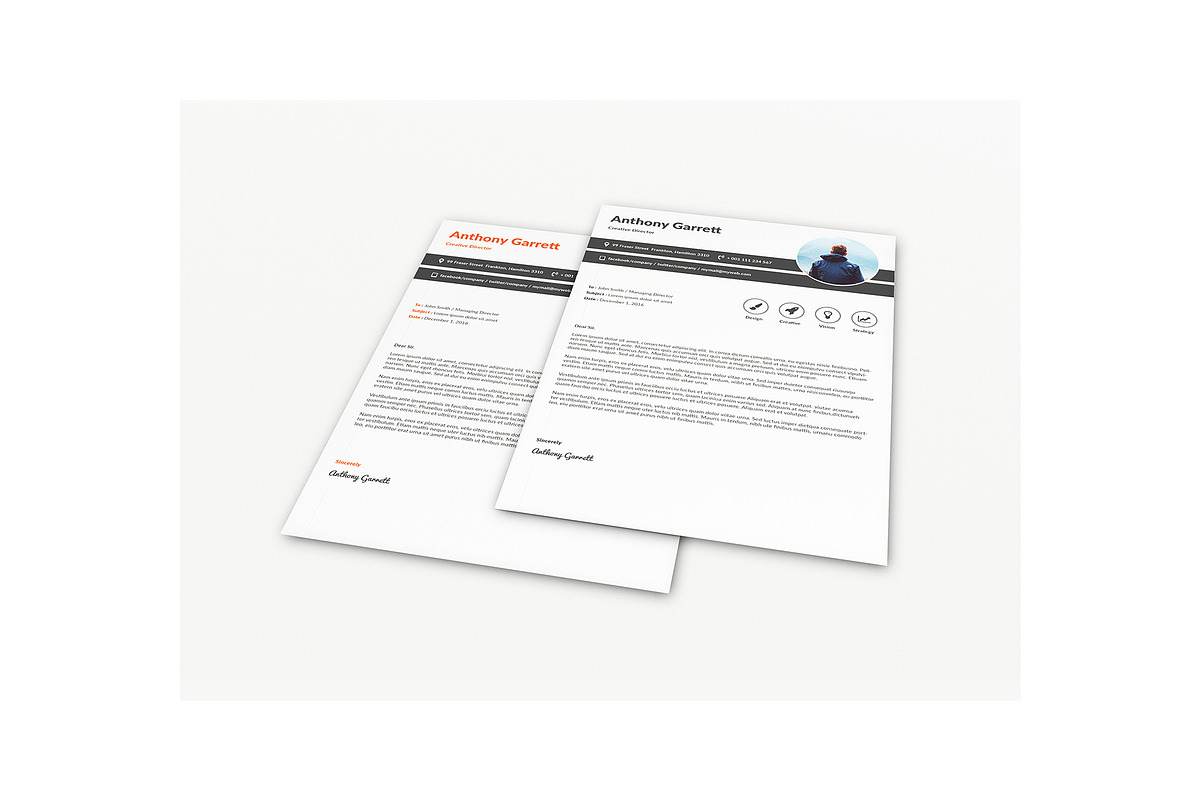 Creative Resume, a Resume Template by KHIDD (Photo 5 of 6)