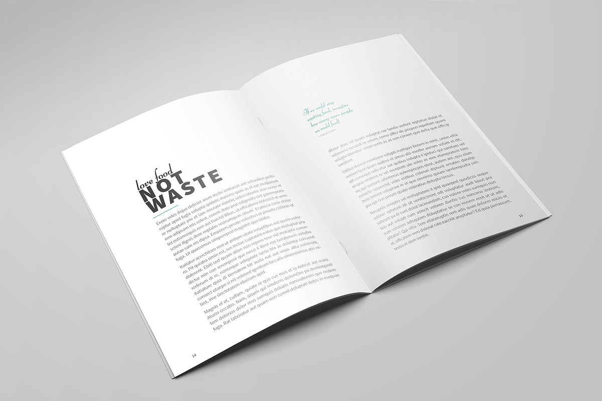 A5 Recipe Book II, a Brochure Template by Bookrak Graphic Design (Photo 8 of 13)