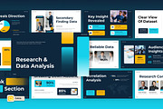 Research Data Analysis Google Slides, a Presentation Template by Loin Studio (Thumbnail 1 of 4)