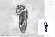 Tech Sketch Art Photoshop Action, an Action Add-On by SlideSalad (Thumbnail 45 of 49)