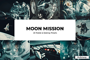 20 Moon Mission Lightroom Presets, a Preset Add-On by skybluecreative (Thumbnail 1 of 10)