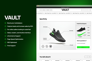Vault - Framer E-commerce Template, a Websites & App Template by Dafolle