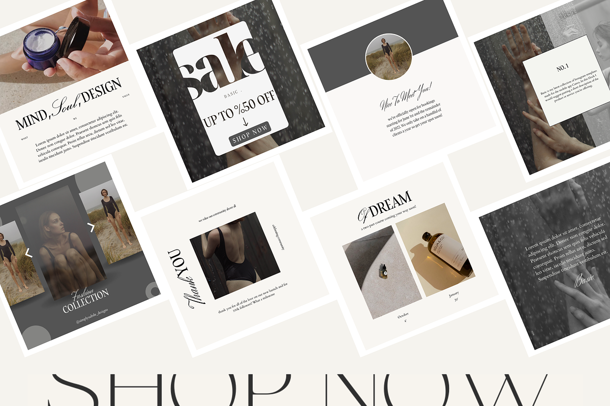 simplyBASIC | Instagram Templates, a Social Media Template by Simply Subtle Designs (Photo 3 of 5)