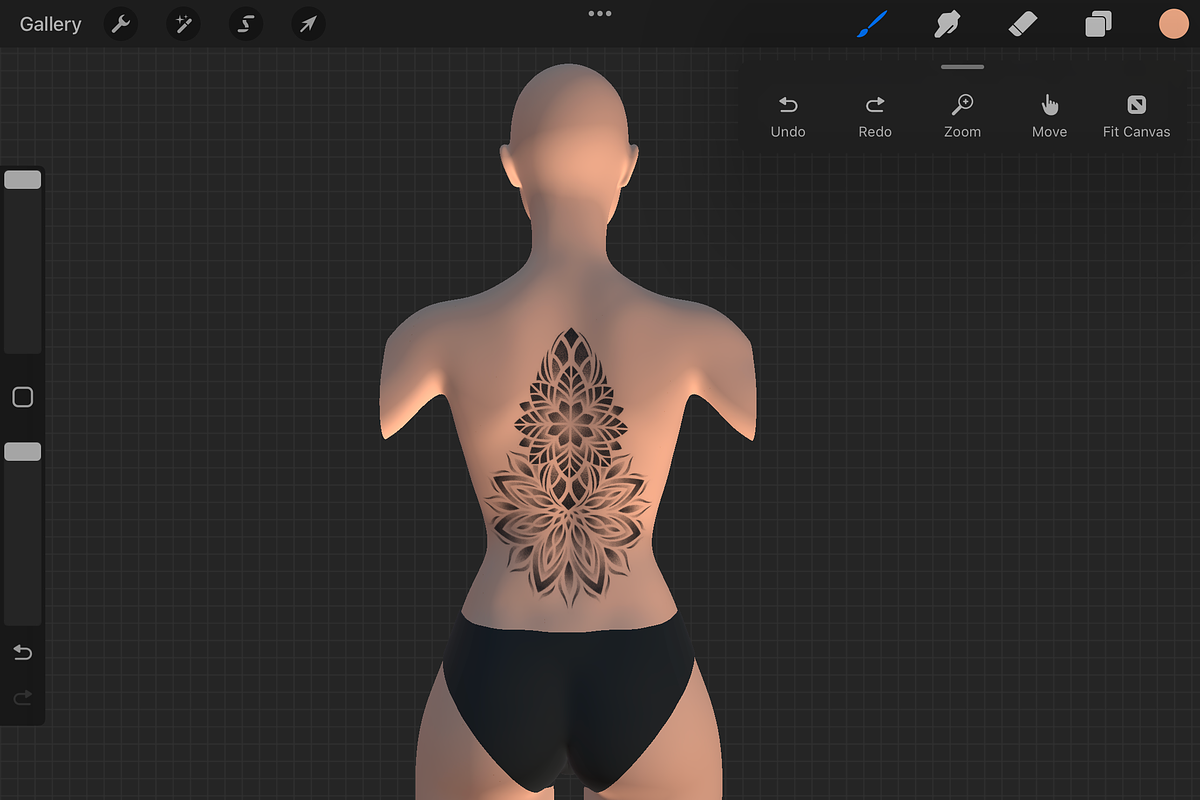 Procreate 3d Model -Female Bundle, a Characters & Person 3D Model by Procreate3dStudio (Photo 4 of 8)