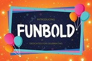 Funbold, a Script Font by Kang1993 (Thumbnail 1 of 6)