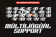 Racing Power Futuristic Speed Font, a Sans Serif Font by Ronny Studio (Thumbnail 8 of 8)