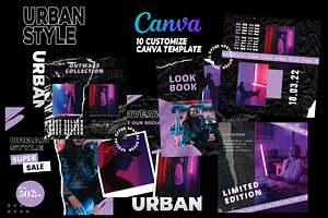 Urban Fasion - Social Media Template