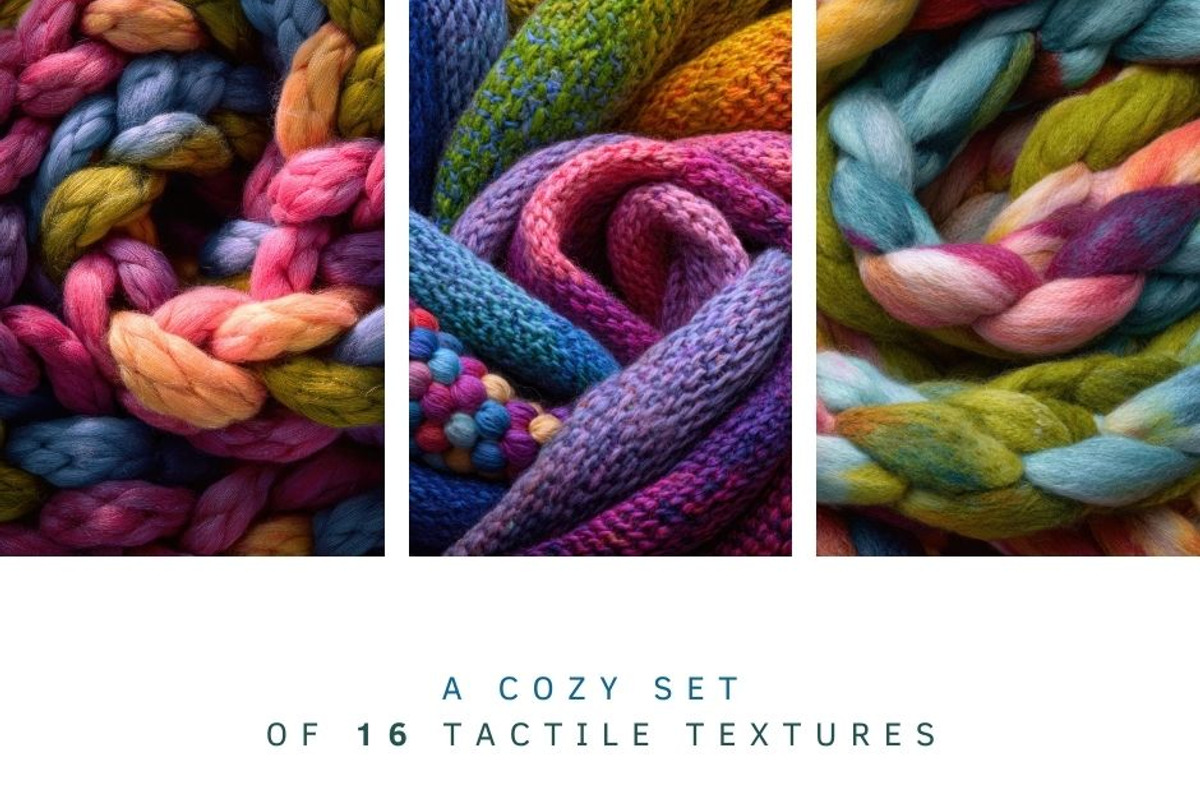 Colorful Knit Textures, a Background Photo by pictures for you (Photo 5 of 19)