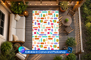 Zen terrace rug mockup, an Advertising Mockup by Rami's Mockups (Thumbnail 3 of 3)