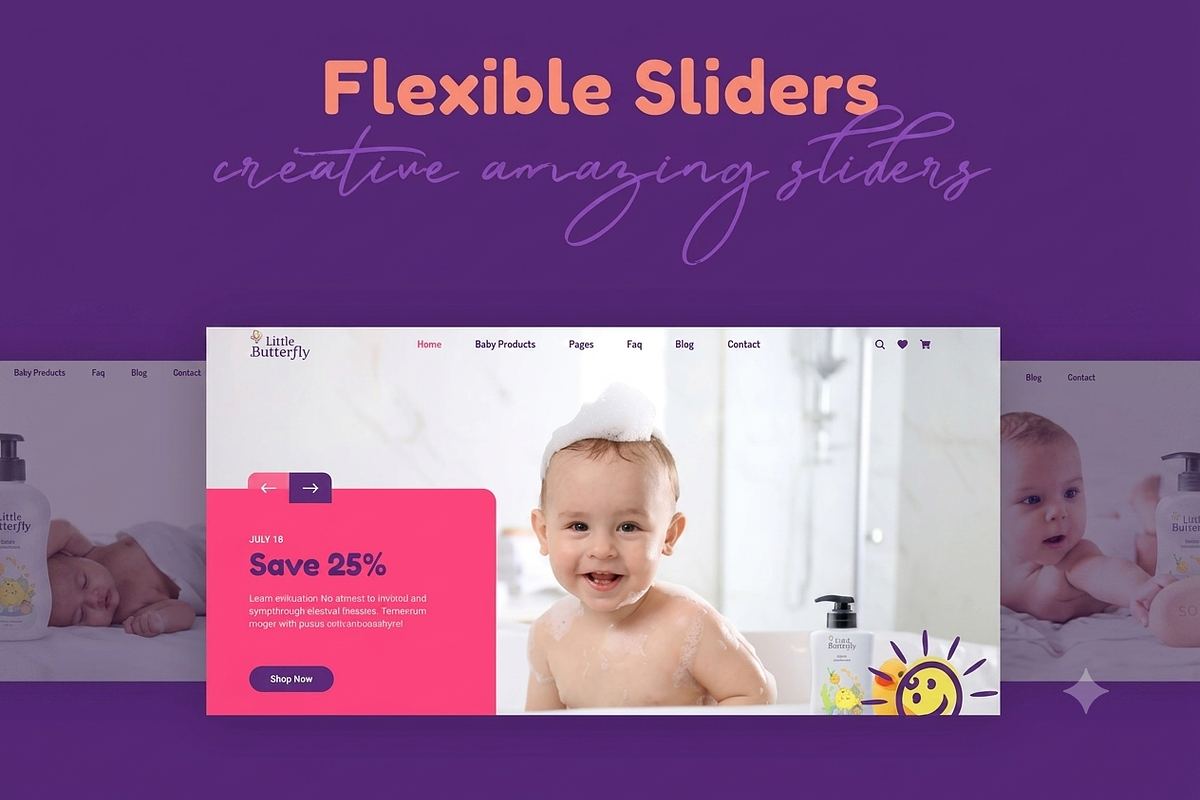 Little Butterfly Kids Shopify Theme, a Shopify Template by ThemesRain (Photo 2 of 3)