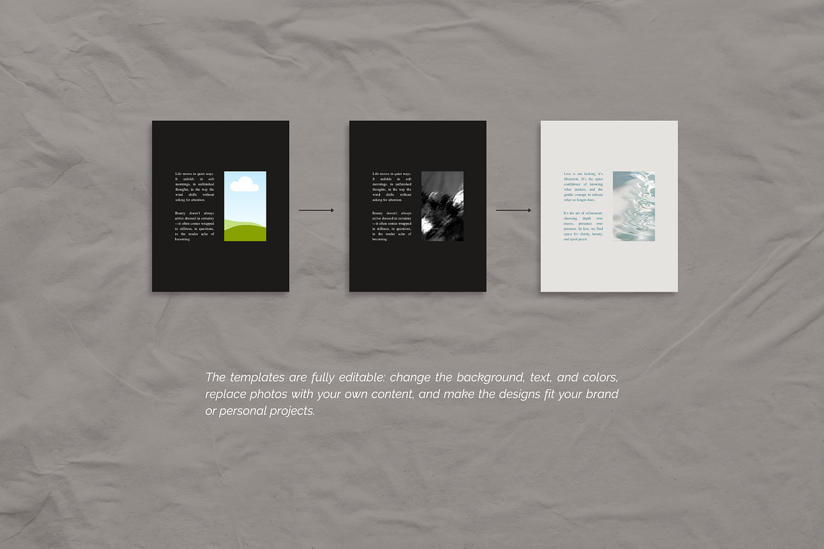 Elegant Social Media Kit, IG Templates preview 3