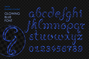 8 NEON BRUSHES / ELEGANT FONT, a Brush Add-On by Nadin_Lebedeva (Thumbnail 4 of 8)
