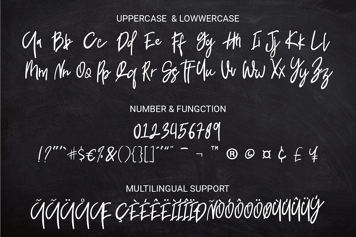 Cinta Pertama Handwritten Font, a Handwritten Font by RHD Creative Studio (Photo 10 of 10)