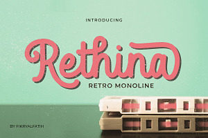 Rethina - Retro Script