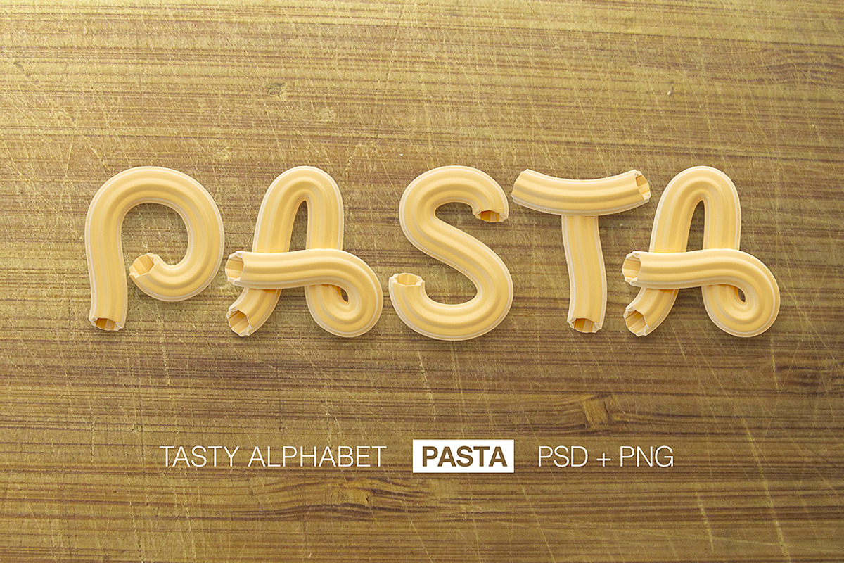 Tasty letters font preview 4