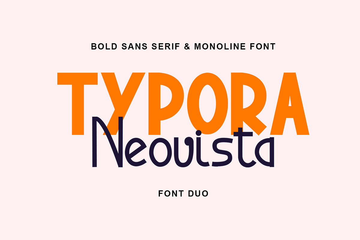 Typora Neovista Modern Sans Font, a Sans Serif Font by Yuby Creative (Photo 1 of 16)