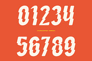 CS Aquba Rippled, a Sans Serif Font by Craft Supply Co. (Thumbnail 6 of 8)